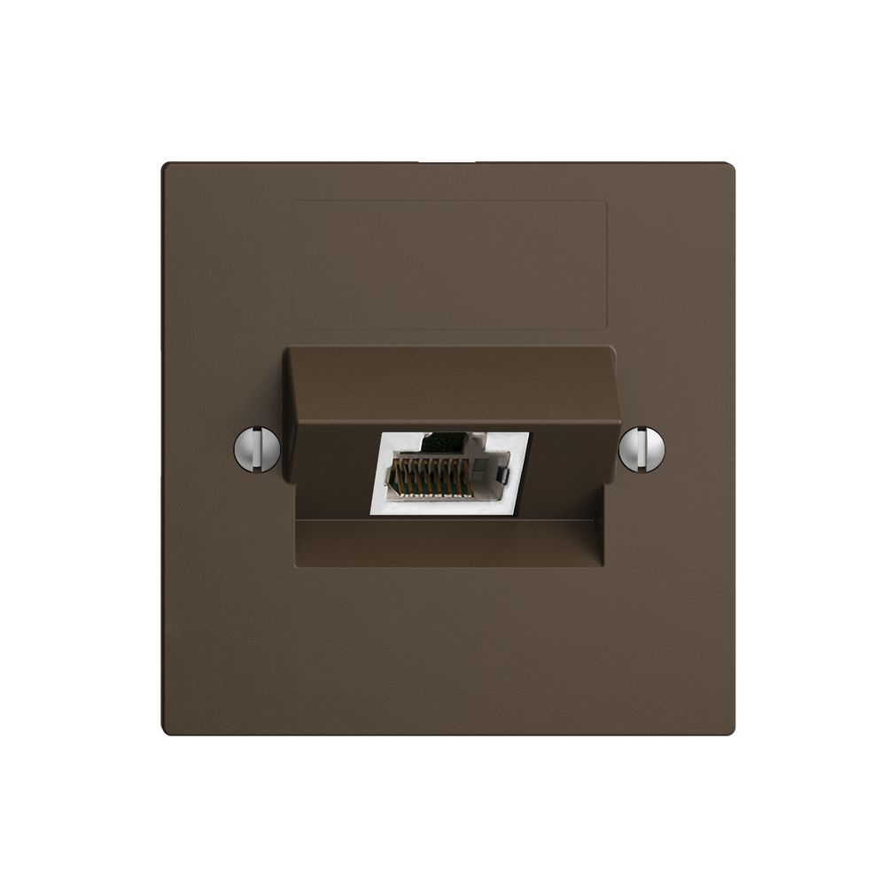 Einsatz zu UP-Anschlussdose 1×RJ45/s 4P ITplus EDIZIOdue coffee