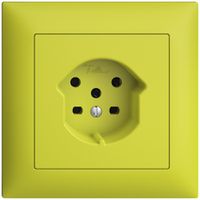 UP-Steckdose EDIZIOdue T15 lemon