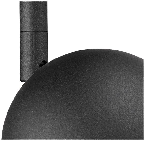 Spot SLV LIGHT EYE 90 GU10 1×6W VAR AD1PH Ø89mm noir