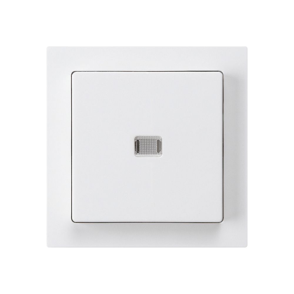 UP-Leuchtdruckschalter kallysto 3/1L weiss