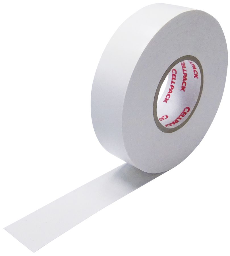 Ruban isolant Cellpack 328 ≥40kV/mm 50mm×20m blanc