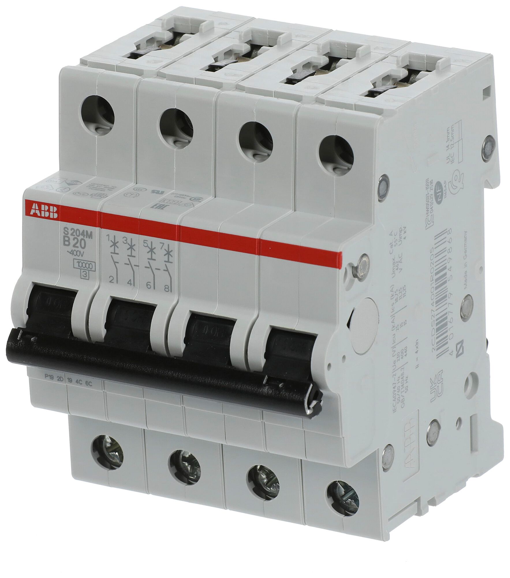 Disgiuntore SMISSLINE TP, 1LN, C, 10A, 40kA