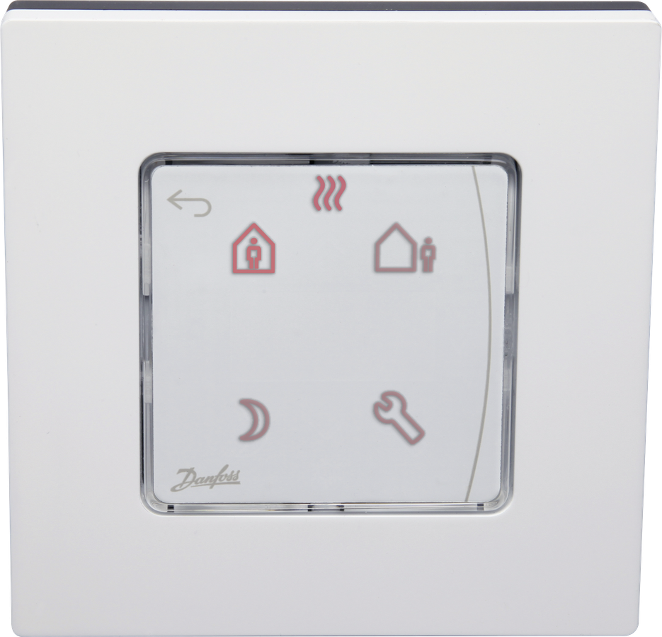 Raumthermostat Icon Display H/C, AP Aufputz mit Display 230V Heizen/Kühlen