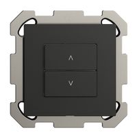 Station secondaire pour interrupteur stores ENC 1c/2t WLAN Edue Wiser noir