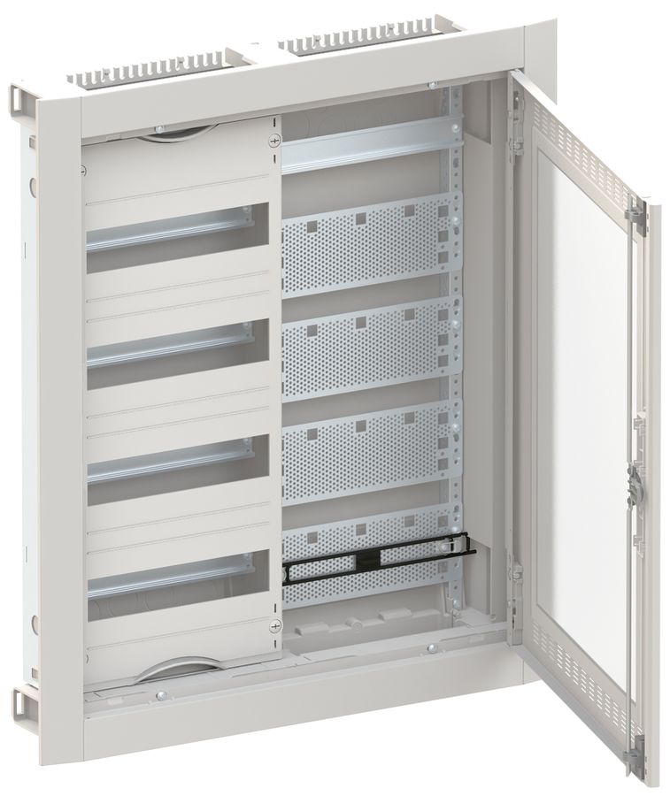 Distributeur ENC ABB ComfortLine 4 rangées 48UM avec porte WiFi 615×714×125mm