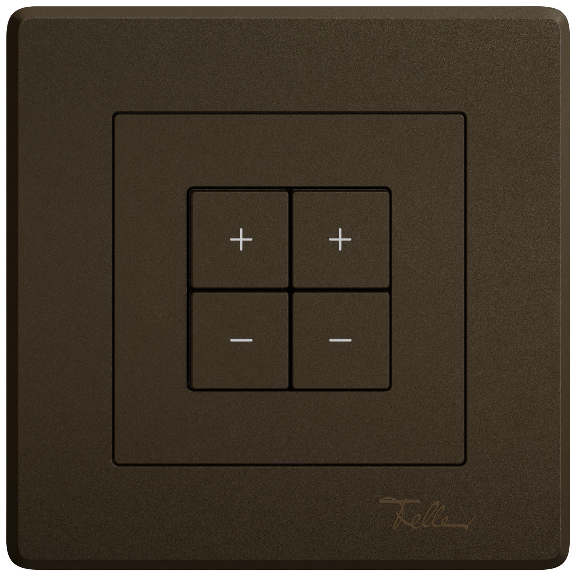 Variateur Uni-LED ENC EDIZIO.liv Wiser SNAPFIX® 2 canaux 4 touches WLAN br