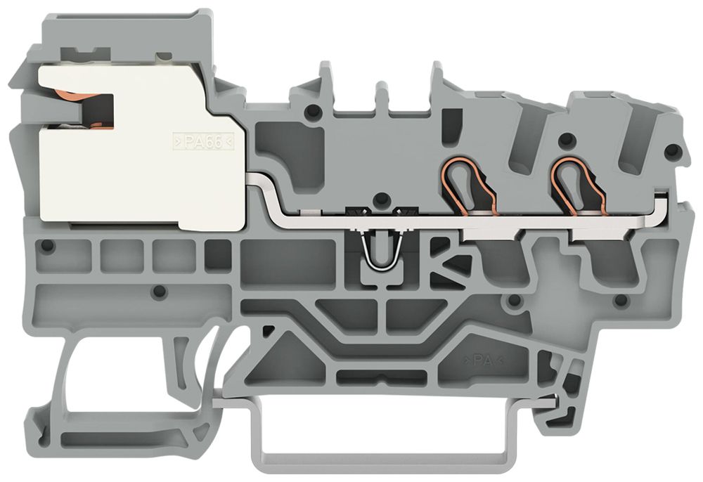 Potentialklemme WAGO TOPJOB S 2L 0.25…2.5mm² 32A grau