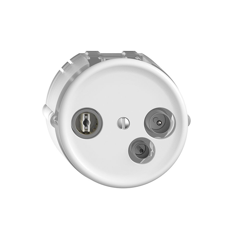 Datendose TV-R DD19 5…65MHz STANDARDdue weiss