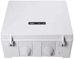 Hausanschlusskasten weber.hsa400 400A ein/ab Briden mit AEHSA ein 2×EFZ/ab EF