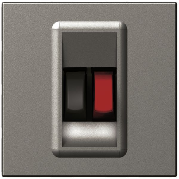 Prise haut-parleur INC MOS magnésium simple 2 modules