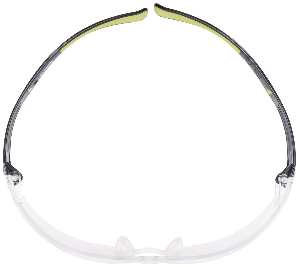 Schutzbrille 3M SecureFit SF401AF Bügel schwarz/grün Gläser transparent