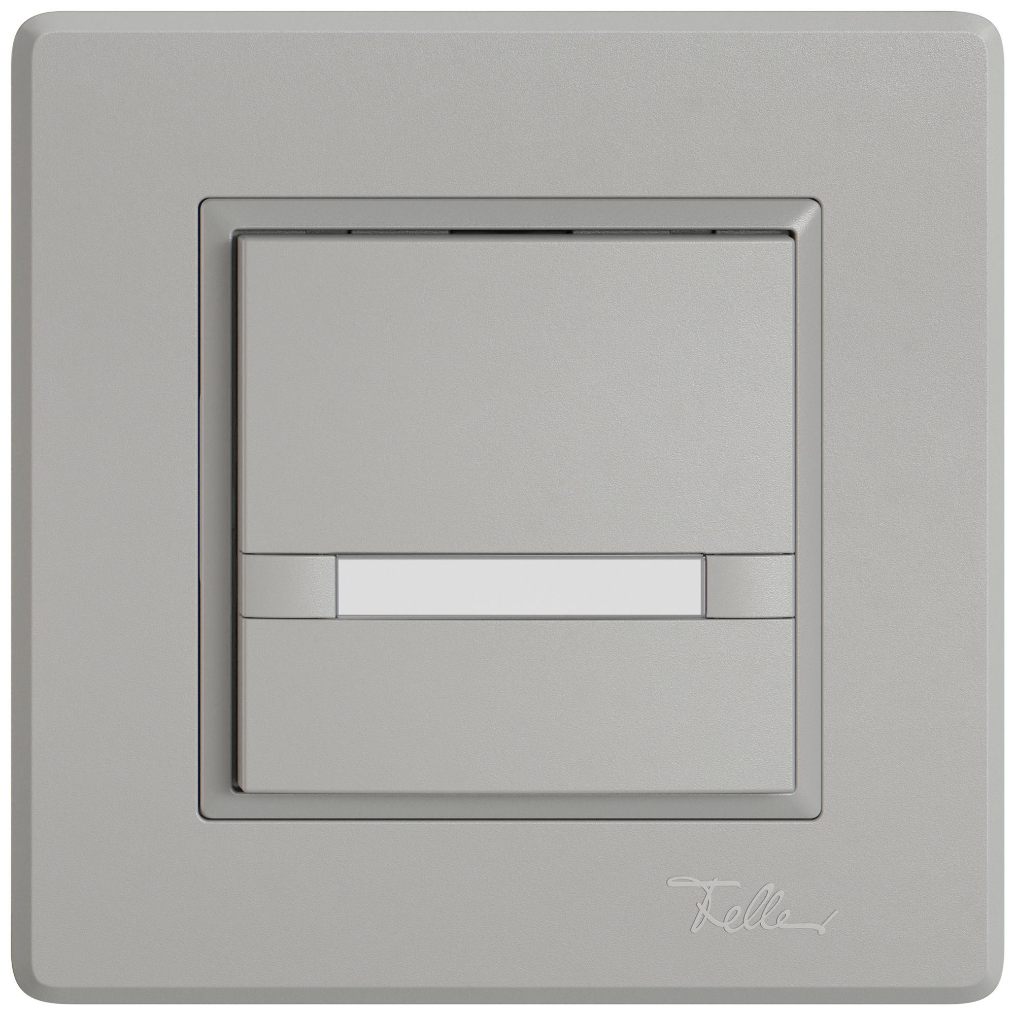 UP-Universaltaster EDIZIO.liv UNI SNAPFIX® 12…48V o.LED 1× 2-Tbed.Pap.hgu