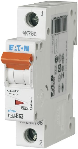 Disjoncteur ETN 63A, 1P, D 10kA