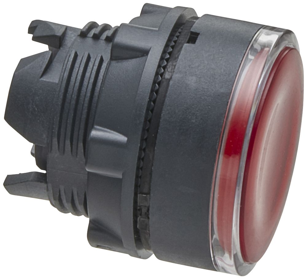 Tête de commande pour contact lum. Schneider Electric rouge