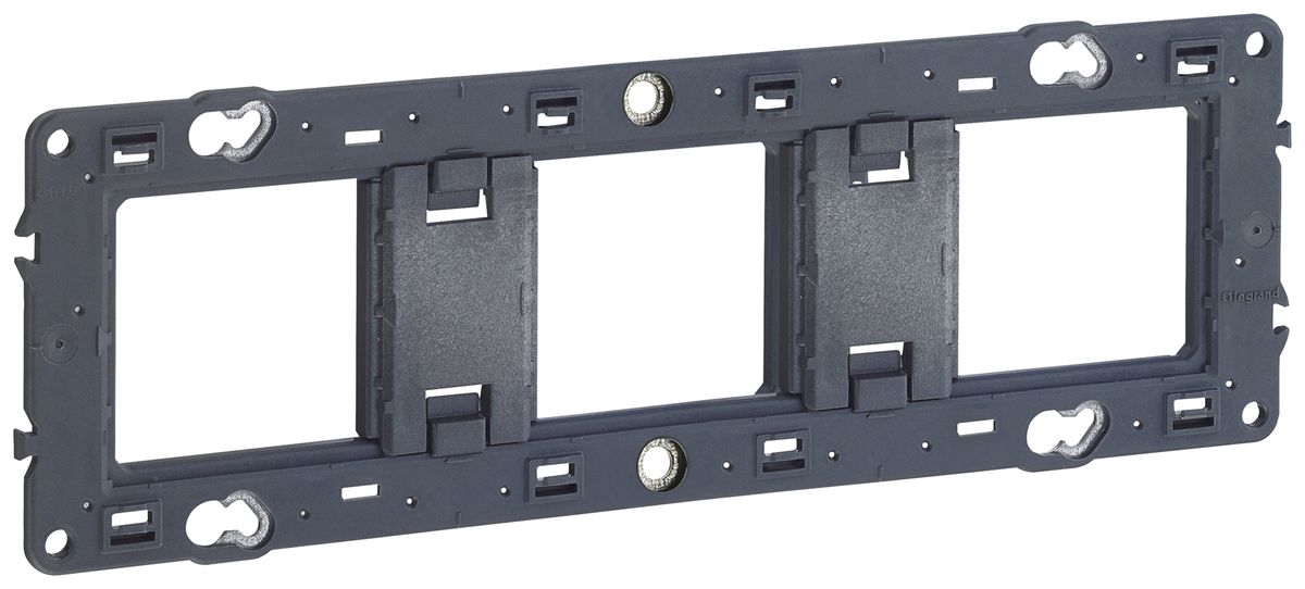 Befestigungsplatte für Batibox Legrand 1×2×3 Module