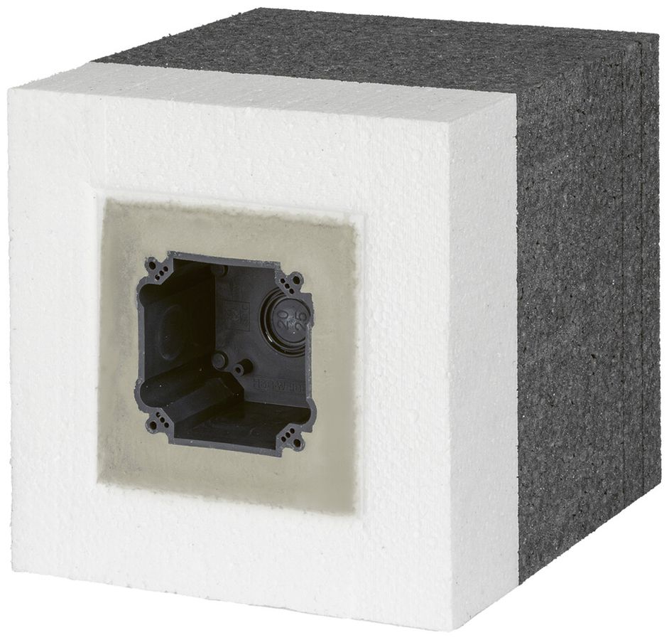 Geräteträger mit Einlasskasten Gr.1/E, 220…240mm