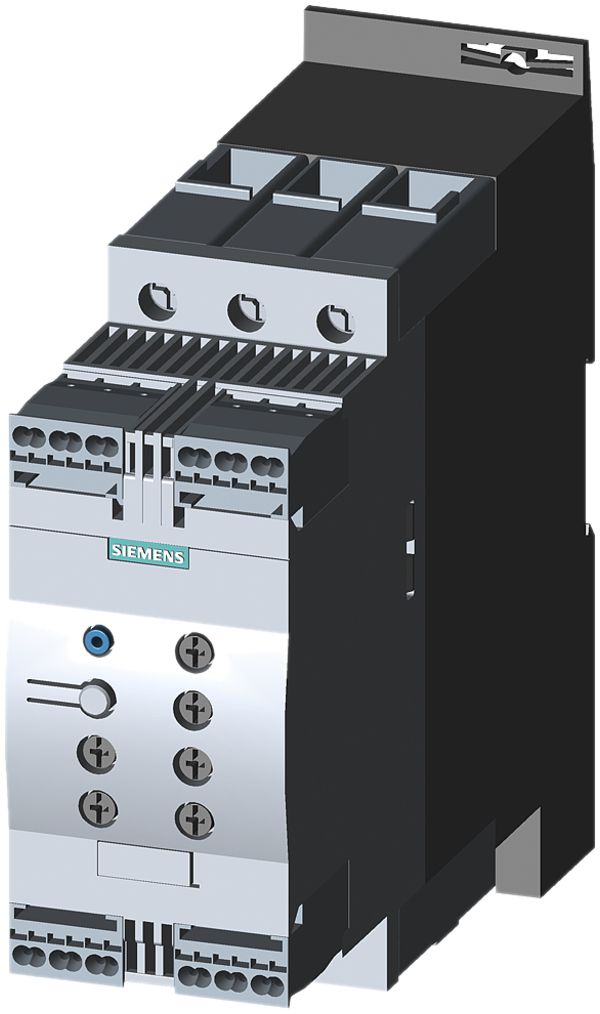 Sanftstarter Siemens SIRIUS 3RW40 S2 63A 30kW ON/OFF, Us=24VUC