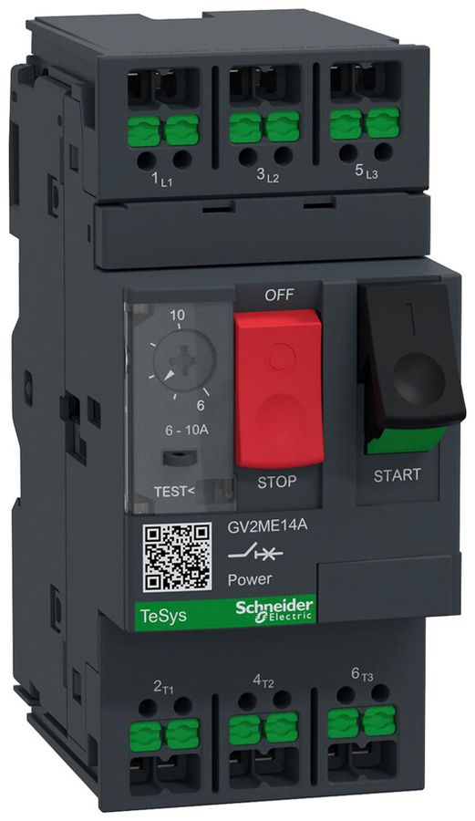 EB-Motorschutzschalter TeSys 6…10A 138A 3P 230…690V 100kA IP20