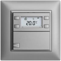 Pulsante RTH INC KNX 1×EDIZIOdue FMI silver, con LED RGB