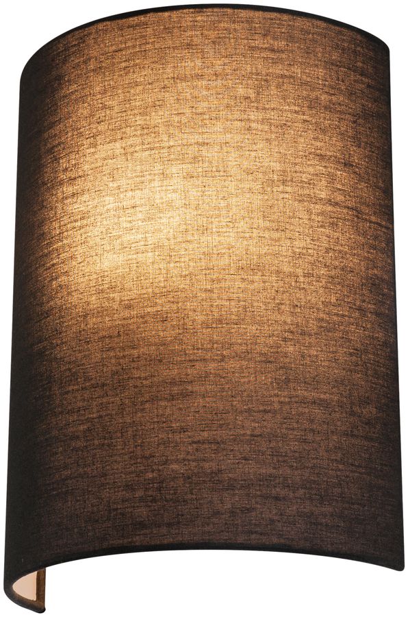 Paralume SLV FENDA Ø230×305mm, semitondo, nero