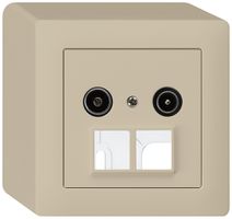 Prise d'antenne AP R/TV HMS kallysto 23dB beige