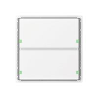 Taster-Einsatz SIDUS 2/4 mit LED weiss