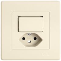 UP-Montageset EDIZIO.liv SNAPFIX® für Kombi.T13 m.1 Knopf unbel.Shutter cr