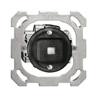 UP-Leuchtdruckschalter FH 6/1L schwarz mit Linse, LS, LED gelb