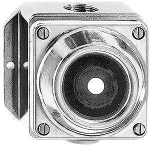 AP-Druckschalter nass 3/2P Al natur