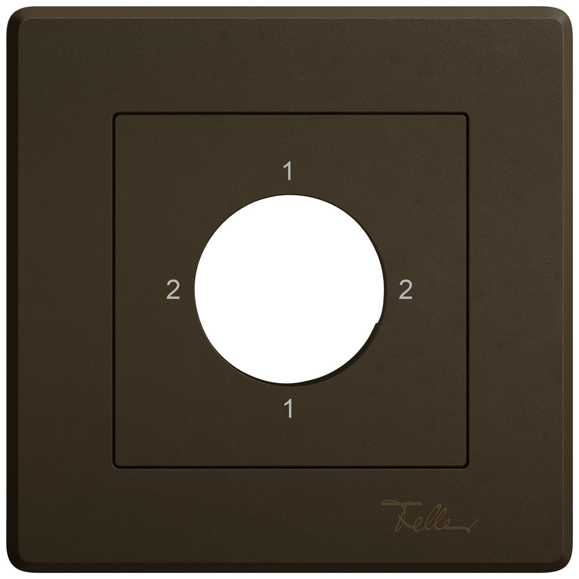 Kit de montage ENC EDIZIO.liv SNAPFIX® p.interr.rot.a.ser.2-1-2-1 br