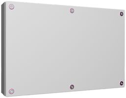 Petit boîtier Rittal KX Jonction, IP66, 600×400×120mm, tôle d'acier