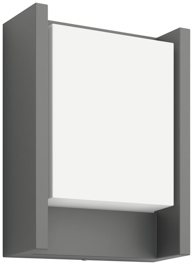 LED-Wandleuchte Arbour 6W 2700K 75×221×166mm IP44 anthrazit