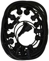 Guirlande MH ILLU5X13 230V 2300W 15×E27 16.5m IP44 no