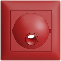 UP-Frontset EDIZIOdue berry 88×88mm f Anschlussdose