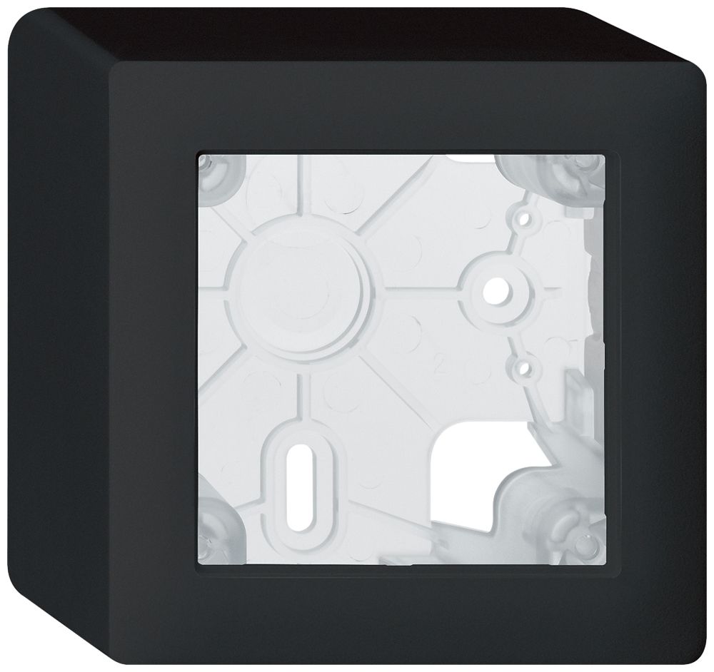 AP-Gehäuse kallysto schwarz H=54mm