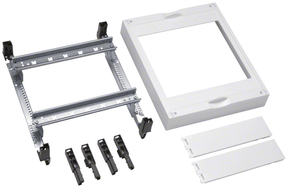 Kit Hager univers N 300×250mm per 2 sezionatori DIN00 su guide DIN