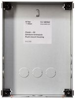 Boîtier INC Siedle Classic 1× 154×204×65mm argent