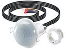 Rilevatore di movimento INS ESYLUX MD-C 360i/12 mini, opale opaco