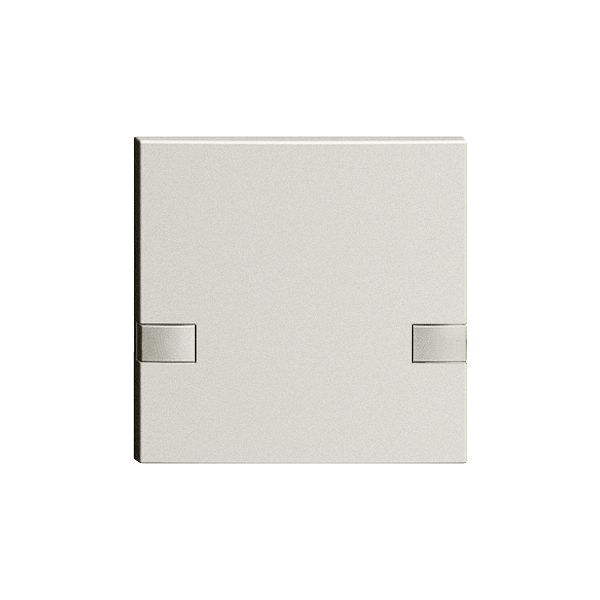 Tasto 1/1 KNX/elettronic.s.LED EDIZIOdue 2×comando simplice grigio chiaro