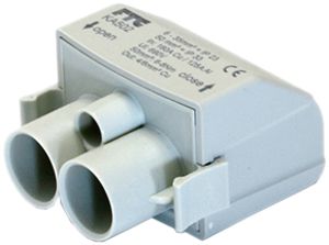 Einspeiseklemme LPDB 2×6…50 mm²/1×2.5…10 mm² grau