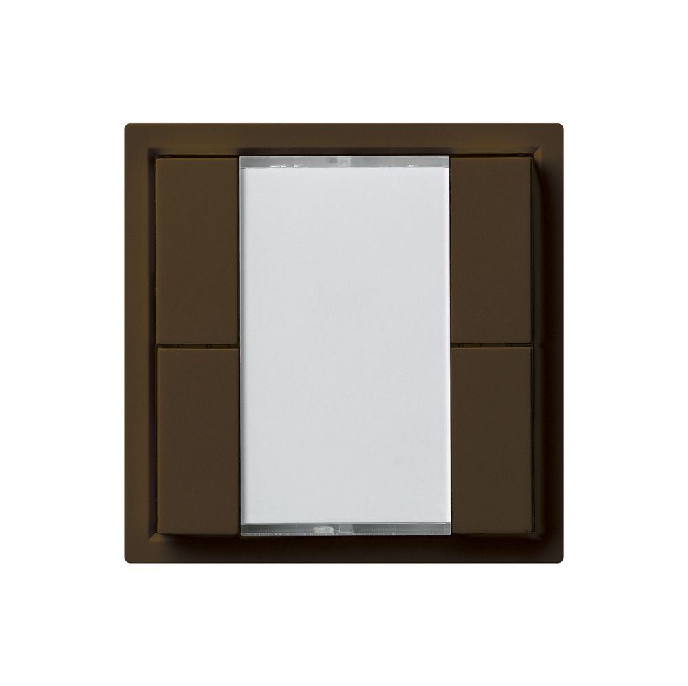 UP-Universaltaster 4×kallysto A ohne LED braun