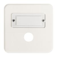 Abdeckplatte FH Gr.I Sonnerie weiss