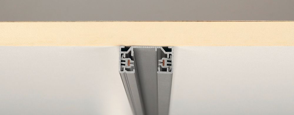 AP-Stromschiene SLV 1-phasig 1m silbergrau