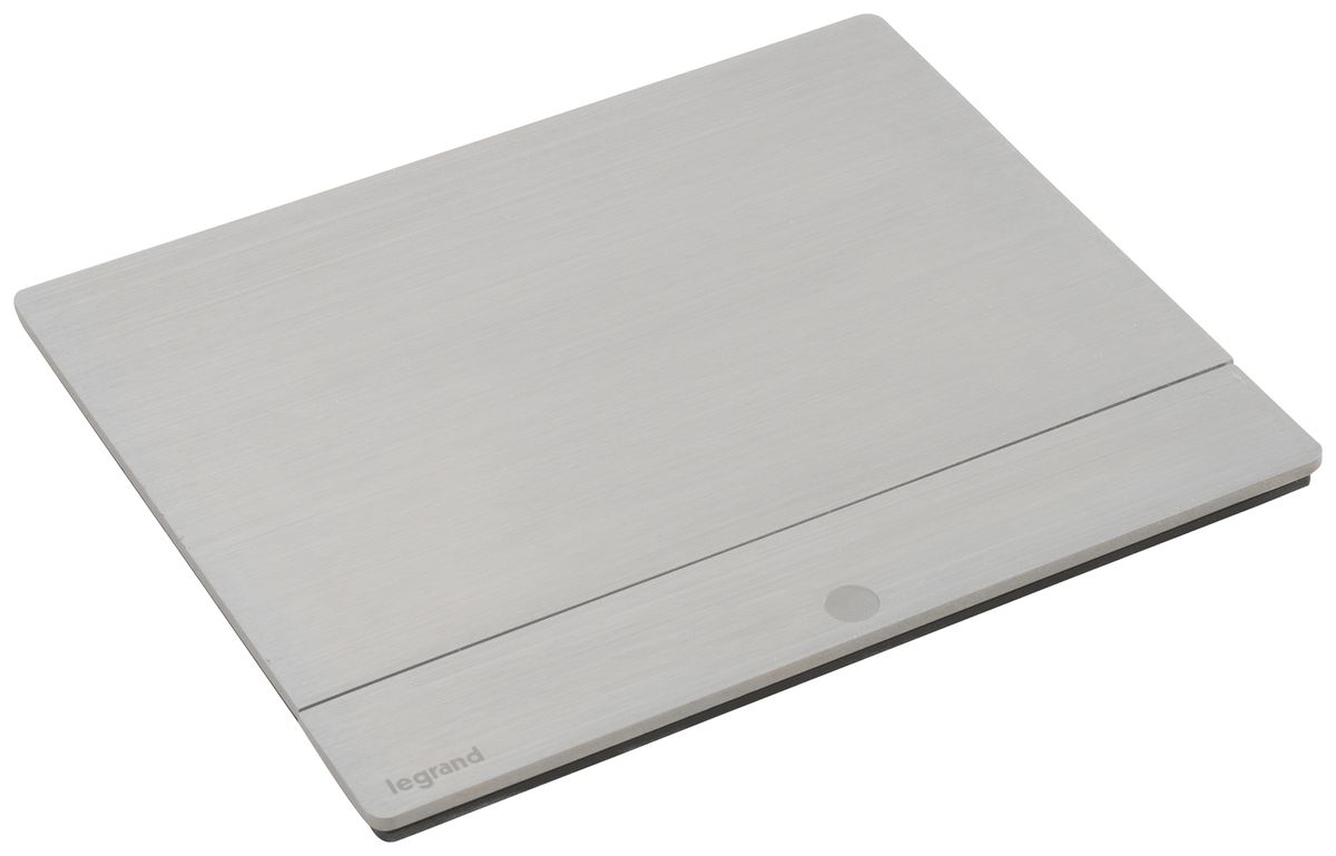 Tischsteckdose POP-UP für 4 Module Mosaic inox