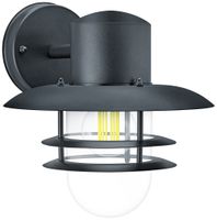 Wandleuchte Philips Inyma E27 1×25W IP44 Ø230×260×245mm schwarz