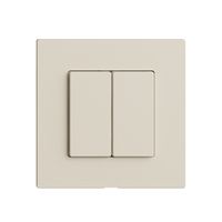 Nebenstelle 2K/2T zu Druckschalter Edue Wiser crema