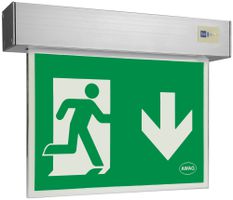 LED-Rettungszeichenleuchte AWAS-U-013-AT 4W 3h 272×220×40mm