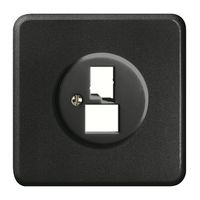 UP-Frontset Standard schwarz für DSL-Breitband Dose