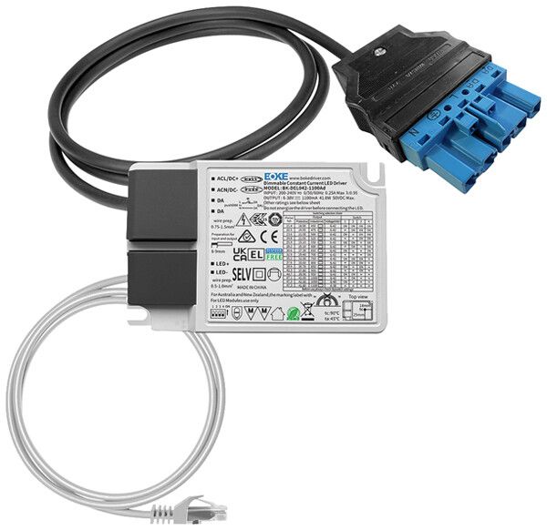 Convertitore LED ESYLUX DRIVER SET 32W 700mA RJ45 WAGO WINSTA DALI-2