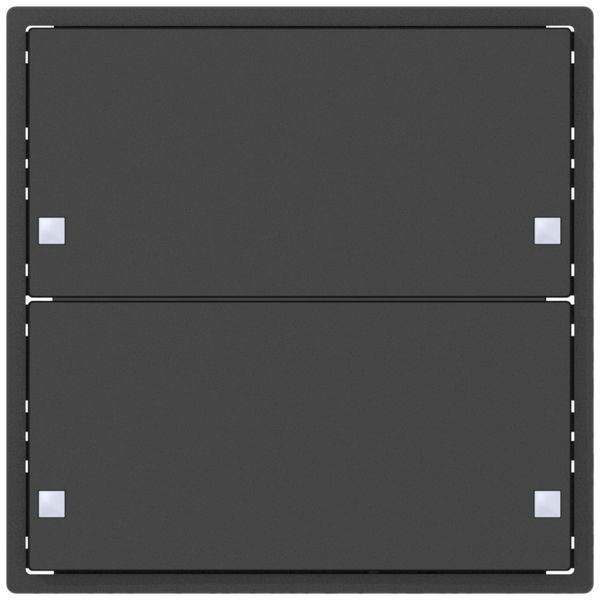Tastsensor ABB SIDUS KNX Design E-Typ, 2/4, anthrazit